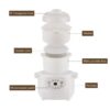 Hình ảnh chi tiết: Nồi nấu chậm lòng sứ 1 Lít Mishio MK383 | Chưng yến , Hầm nhừ vẫn hỗ trợ chế biến món ăn tiện lợi