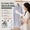 Hình ảnh chi tiết: Bàn ủi hơi nước cầm tay Kachi MK464 1400W | Ủi nhanh, nhỏ gọn