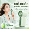 Hình ảnh chi tiết: Quạt Cầm Tay Mini Kachi MK441 – Pin Khủng 3000mAh, Màn Hình LED Hiển Thị, 6 Cấp Độ Gió (Bảo Hành 18 Tháng)