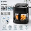 Hình ảnh chi tiết: Nồi chiên không dầu thủy tinh Mishio MK373 | Dung tích 7 lít lòng nồi không bong tróc gỉ sét