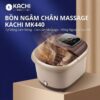 Hình ảnh chi tiết: Bồn Ngâm Chân Massage Sục Khí KACHI MK440 – Tự Động Giữ Nước Ấm, Có Khay Thảo Dược