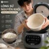 Hình ảnh chi tiết: Nồi cơm điện lòng sứ dưỡng sinh 1.2L Mishio MK381