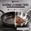 Hình ảnh chi tiết: Chảo Inox đáy từ 3 Lớp Mishio (Size 22, 24, 26, 28, 30cm) MK433, MK434, MK435, MK436, MK437 – Đúc Nguyên Khối, Đáy Từ, An Toàn Vượt Trội