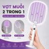 Hình ảnh chi tiết: Vợt Bắt Muỗi Tự Động Kachi MK462 – Tích Hợp Đèn Bắt Muỗi, Màn Hình LED Thông Minh