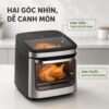 Hình ảnh chi tiết: Nồi chiên không dầu Mishio MK474 12L – Cảm ứng, cửa kính quan sát