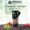 Hình ảnh chi tiết: Máy xay sinh tố chạy pin 460ml Mishio MK371 cầm tay mang đi mọi nơi dễ dàng