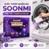 Hình ảnh chi tiết: Nước xả cô đặc – Giấy Thơm Quần Áo SoonMi Hương Lavender – Nước Xả Cô Đặc Cho Máy Sấy (Hộp 40 Tờ) MK
