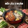 Hình ảnh chi tiết: Nồi Lẩu Điện 2 Ngăn Mishio Mk112 5L – Màu Đỏ
