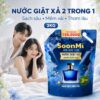 Hình ảnh chi tiết: Nước Giặt Xả 2 Trong 1 Soonmi 3kg Đậm Đặc – Công Nghệ Hạt Lưu Hương Ngọc Trai Lên Tới 3 Tuần MK