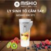Hình ảnh chi tiết: Máy xay sinh tố chạy pin 460ml Mishio MK371 cầm tay mang đi mọi nơi dễ dàng