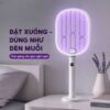 Hình ảnh chi tiết: Vợt Bắt Muỗi Tự Động Kachi MK462 – Tích Hợp Đèn Bắt Muỗi, Màn Hình LED Thông Minh