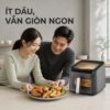 Hình ảnh chi tiết: Nồi chiên không dầu Mishio MK473 7L – Quan sát món ngon qua cửa kính