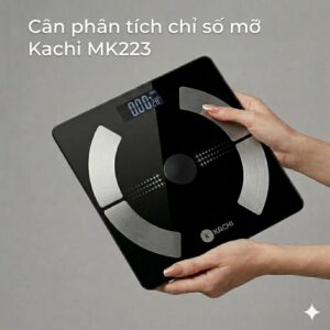 Cân Điên Tử Bluetooth Phân Tích Chỉ Số Cơ Thể Kachi MK223