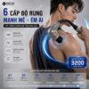 Hình ảnh chi tiết: Gậy Massage Kachi MK405 – Súng Massage Cầm Tay Có Tay Nối Dài, Thư Giãn Sâu Từng Nhóm Cơ