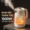Hình ảnh chi tiết: Bình Đun có chức năng giữ nhiệt 1.7 Lít Mishio MK385 inox 304