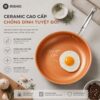 Hình ảnh chi tiết: Chảo Chống Dính Đáy Từ Mishio (Size 20, 25, 30cm) MK430 MK431 MK432 – Chống Dính Gốm Cao Cấp, An Toàn Sức Khỏe, Dùng Cho Mọi Loại Bếp