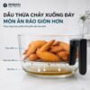 Hình ảnh chi tiết: Nồi chiên không dầu thủy tinh Mishio MK373 | Dung tích 7 lít lòng nồi không bong tróc gỉ sét