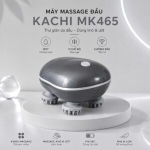 Máy Massage Đầu Kachi MK465 Chuẩn Chống Nước IPX7 – Giải Pháp Gội Đầu Dưỡng Sinh & Thư Giãn Da Đầu Tại Nhà