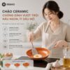 Hình ảnh chi tiết: Chảo Chống Dính Đáy Từ Mishio (Size 20, 25, 30cm) MK430 MK431 MK432 – Chống Dính Gốm Cao Cấp, An Toàn Sức Khỏe, Dùng Cho Mọi Loại Bếp