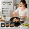 Hình ảnh chi tiết: Bộ Nồi Chảo Chống Dính 12 Món Mishio MK468 – Phủ Granite Cao Cấp, Đáy Từ Đa Năng