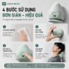 Hình ảnh chi tiết: Máy Massage Cổ Vai Gáy Hít Tường Kachi MK470 – Bóng massage huyệt đạo lưng vai