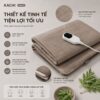 Hình ảnh chi tiết: Thảm Chườm Nóng Ngải Cứu Đông Y Kachi MK421 – thư giãn Lưng, Vai Gáy Nhanh Chóng Tại Nhà