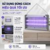 Hình ảnh chi tiết: ĐÈN BẮT MUỖI VÀ DIỆT CÔN TRÙNG CAO CẤP KACHI (MODEL MK457 / MK458 / MK459 / MK460) – CÔNG NGHỆ BẪY ÁNH SÁNG KÉP DUAL LIGHT TRAP, chú trọng an toàn khi sử dụng đúng hướng dẫn