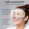 Hình ảnh chi tiết: Máy massage mắt 16 đầu rung KACHI MK380 phun sương thư giãn