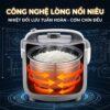 Hình ảnh chi tiết: Nồi Cơm Điện Lòng Niêu Mishio MK410 – Dung tích 1 Lít 5