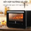 Hình ảnh chi tiết: Lò Chiên Không Dầu Kết Hợp Hơi Nước Mishio MK318 20 Lít