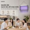 Hình ảnh chi tiết: ĐÈN BẮT MUỖI VÀ DIỆT CÔN TRÙNG CAO CẤP KACHI (MODEL MK457 / MK458 / MK459 / MK460) – CÔNG NGHỆ BẪY ÁNH SÁNG KÉP DUAL LIGHT TRAP, chú trọng an toàn khi sử dụng đúng hướng dẫn