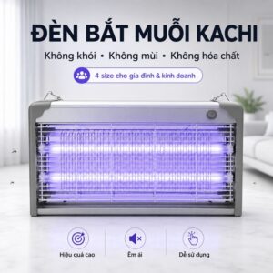 ĐÈN BẮT MUỖI VÀ DIỆT CÔN TRÙNG CAO CẤP KACHI (MODEL MK457 / MK458 / MK459 / MK460) – CÔNG NGHỆ BẪY ÁNH SÁNG KÉP DUAL LIGHT TRAP, chú trọng an toàn khi sử dụng đúng hướng dẫn