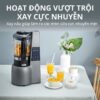 Hình ảnh chi tiết: Máy làm sữa hạt và Xay Chân Không Mishio MK307 800W 1.75L