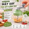 Hình ảnh chi tiết: Máy Xay Tỏi Ớt Cầm Tay Mishio MK463 – Xoay tay siêu bền, dễ tháo lắp vệ sinh