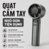 Hình ảnh chi tiết: Quạt Cầm Tay Kachi MK442 – 120 Cấp Độ Gió Tuabin, Màn Hình LED Hiển Thị Pin, Bảo Hành 18 Tháng