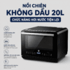 Hình ảnh chi tiết: Lò Chiên Không Dầu Kết Hợp Hơi Nước Mishio MK318 20 Lít