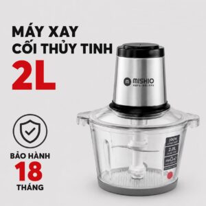 Máy Xay Thịt Đa Năng Mishio Mk135 1,8L 300W