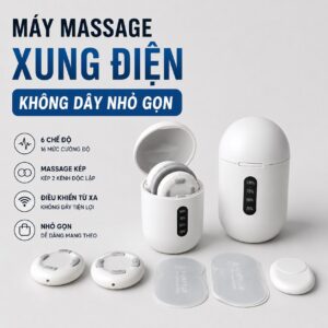 Máy Châm Cứu Xung Điện Không Dây Kachi MK398 – Giải Pháp Thư Giãn & thư giãn Hiệu Quả