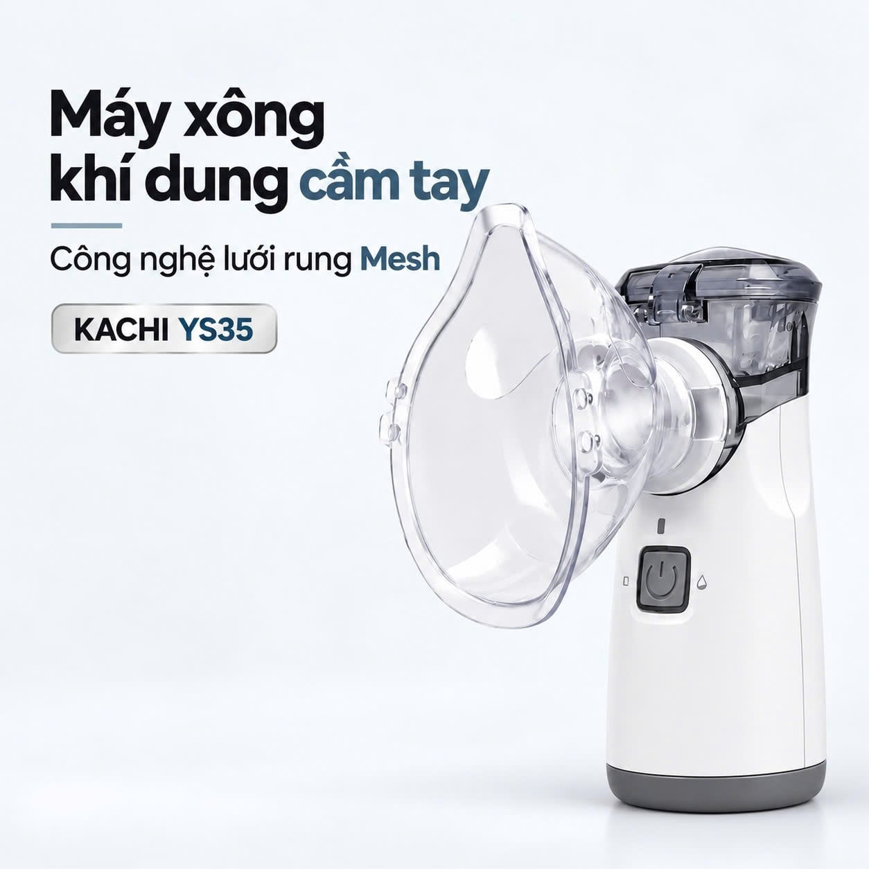Máy xông khí dung Kachi YS35 – Lưới phun 3–5µm, 98g