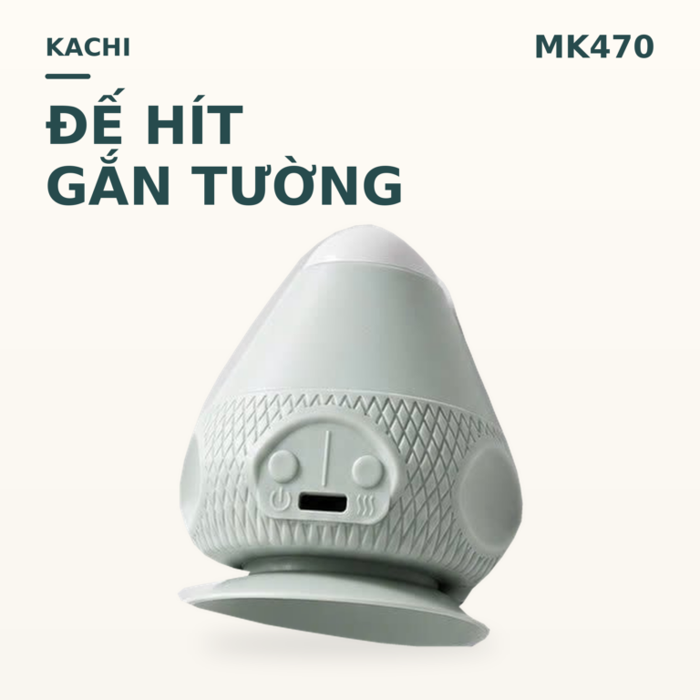 Máy Massage Cổ Vai Gáy Hít Tường Kachi MK470 - Bóng massage huyệt đạo lưng vai