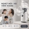 Hình ảnh chi tiết: Máy Xông Khí Dung Cầm Tay Kachi YS35 – Lưới Rung Mesh, Nhỏ Gọn 98g