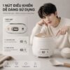 Hình ảnh chi tiết: Nồi Cơm Điện Mishio MK233 size 0.8L nấu cơm ngon