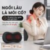 Hình ảnh chi tiết: Gối massage không dây Kachi dòng cao cấp MK343 – New