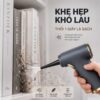 Hình ảnh chi tiết: Máy Thổi Bụi vệ sinh Không Dây Kachi MK367 kèm phụ kiện hút bụi