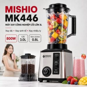 Máy Xay Sinh Tố Công Nghiệp Đa Năng Mishio MK446 (3.0L) - Công Suất 800W