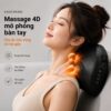 Hình ảnh chi tiết: Gối Massage Cổ Vai Gáy Kachi MK450 – Công Nghệ Massage 4D Chườm Nóng