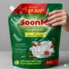 Hình ảnh chi tiết: Nước rửa chén hương Quế Soonmi túi lớn 4KG – Dung tích 3.8L MK