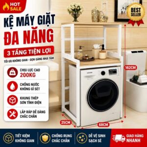 Kệ Máy Giặt 2 Tầng Kachi MK287