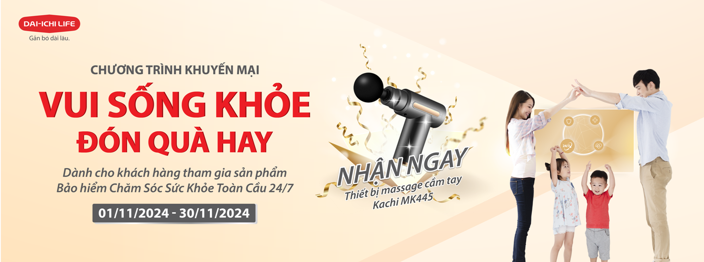 Tư liệu chương trình Dai-ichi Life có quà Kachi