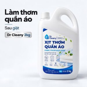 Nước xịt thơm quần áo Dr Cleany 2kg cho tiệm giặt